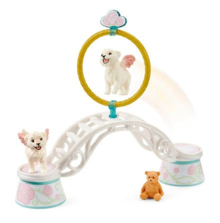 Schleich Bayala Winged Baby Lion Training Set