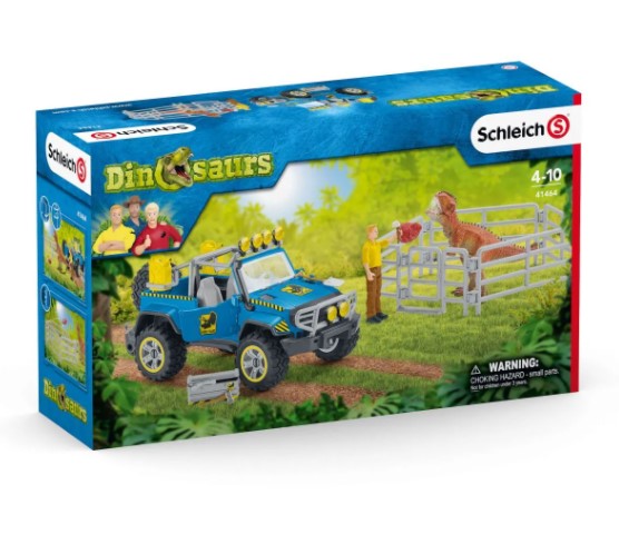 Schleich Dinosaurs Off-Road Vehicle With Dino Outpost