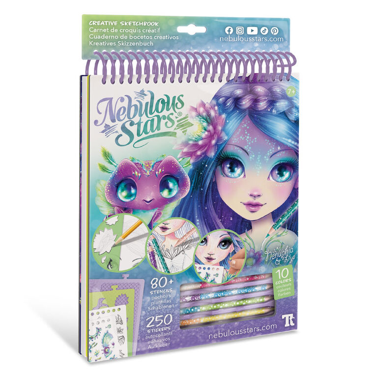 Nebulous Stars Creative Sketchbook - Nenuphia - Toyworld NZ