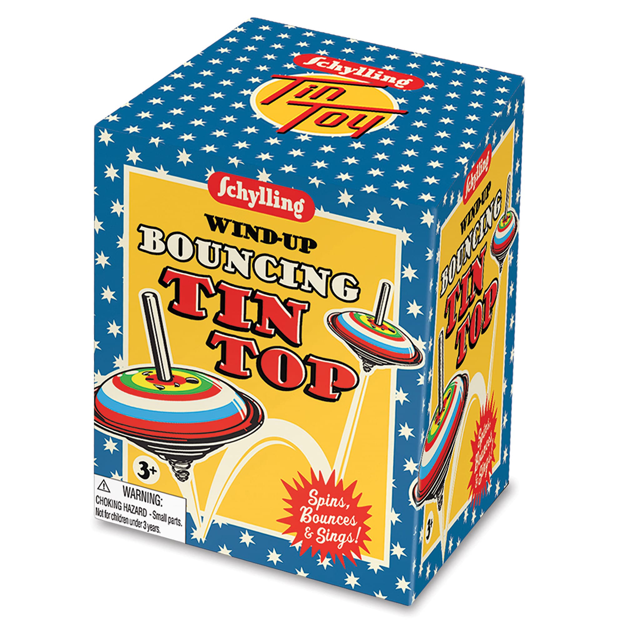 Schylling Windup Bouncing Tin Top
