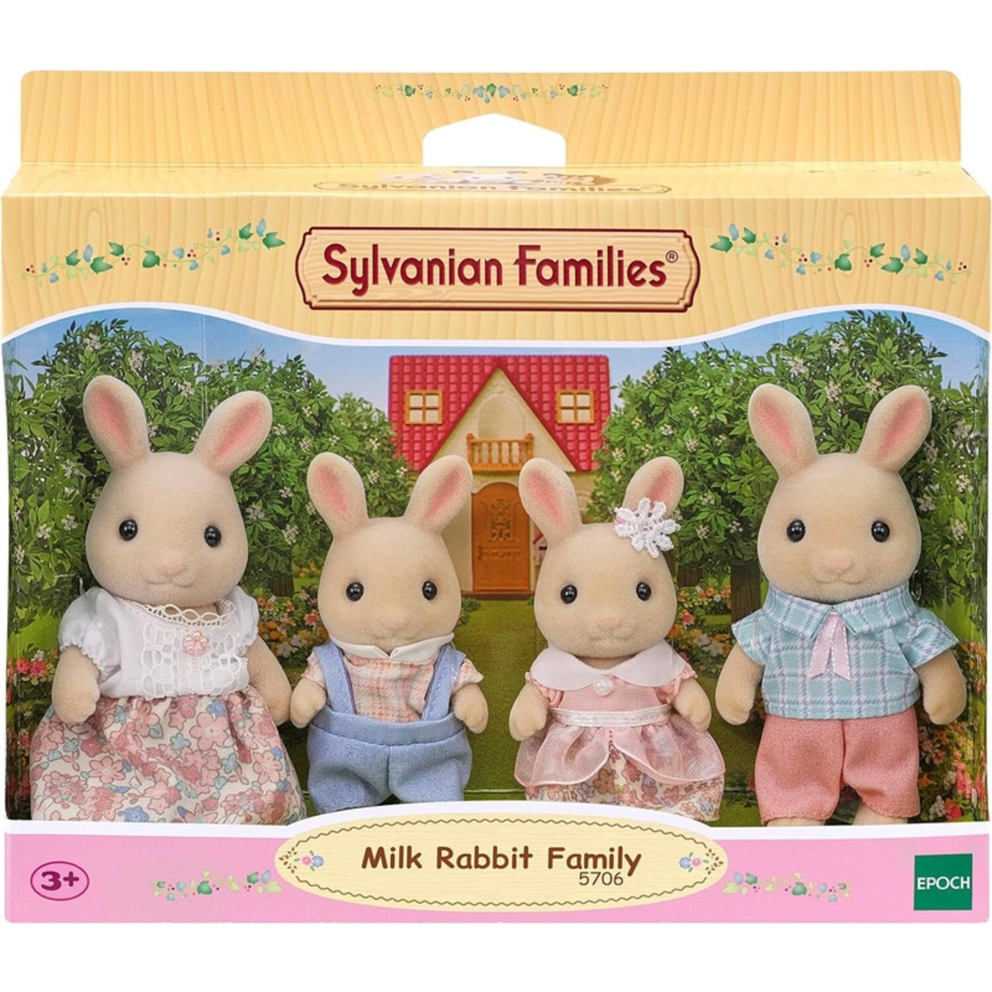 Sylvanian Families Milk Rabbit Family - Toyworld NZ