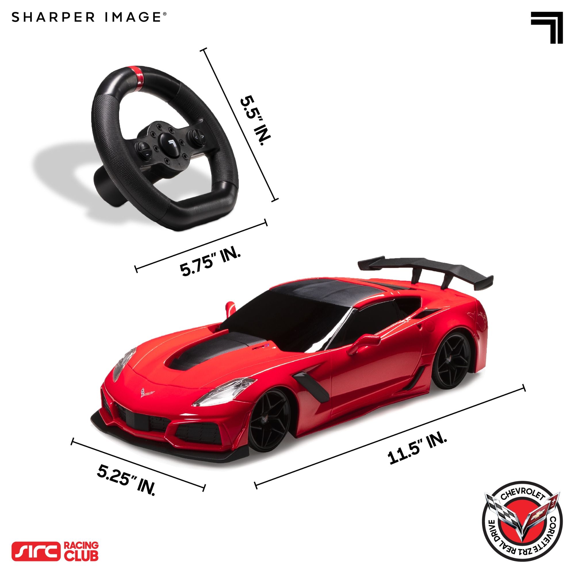 Sharper Image RC Real Drive 1:16 Gm Corvette