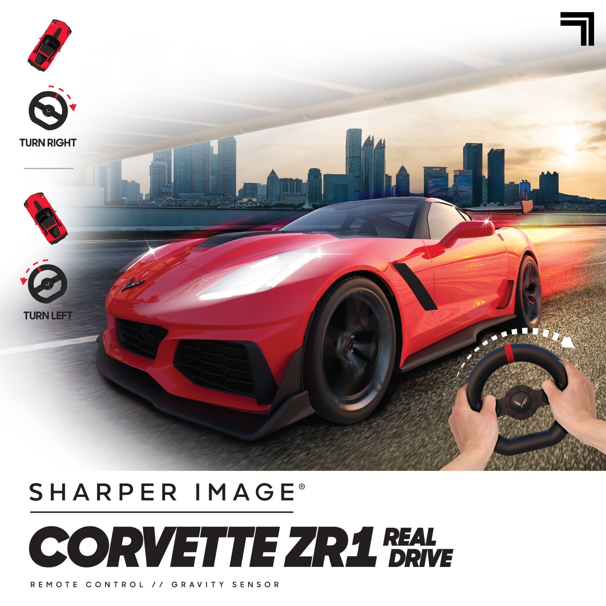 Sharper Image RC Real Drive 1:16 Gm Corvette