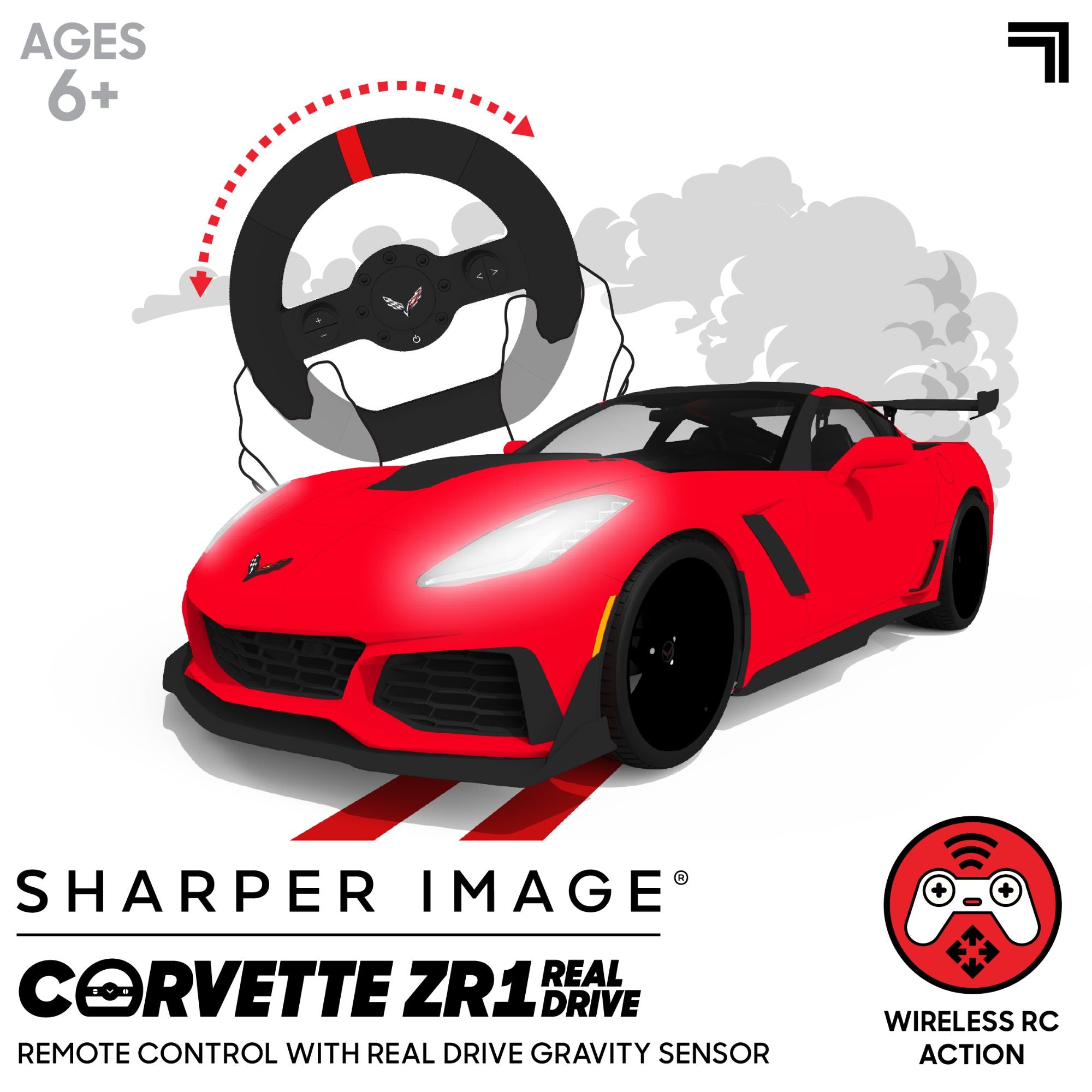 Sharper Image RC Real Drive 1:16 Gm Corvette