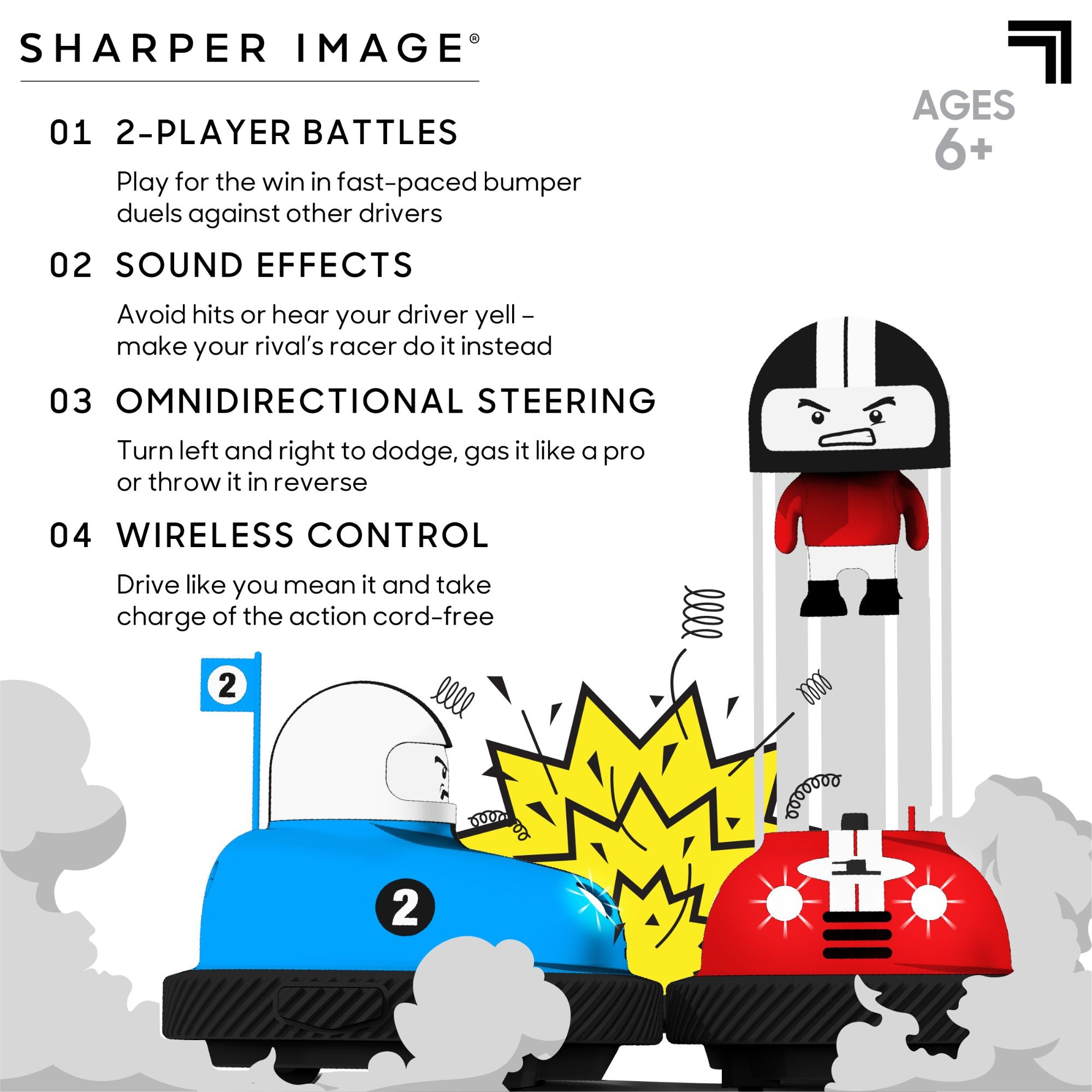 Sharper Image RC Road Rage Speed Bumpers