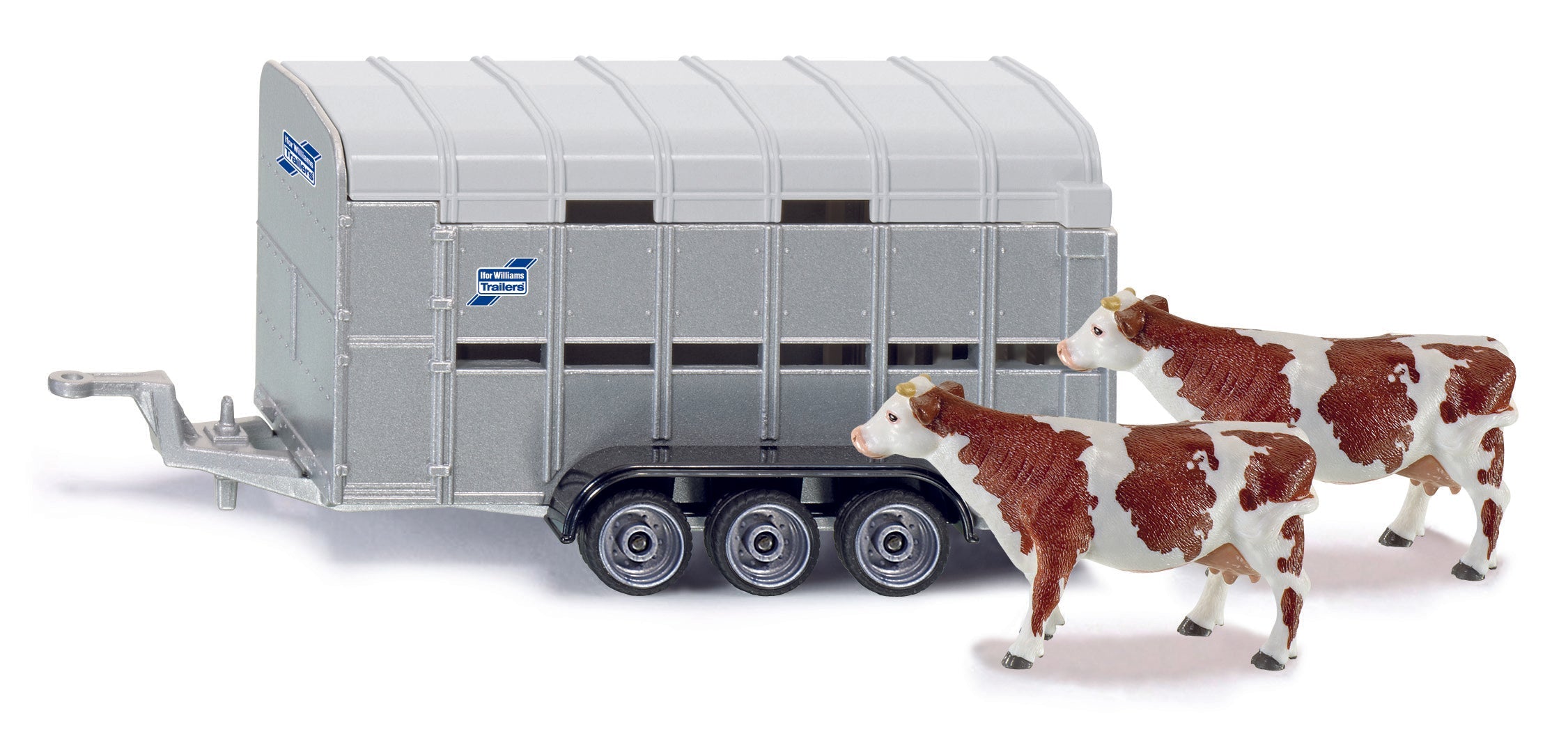 Siku 2890 1:32 IforWilliams Stock Trailer With 2 Cows