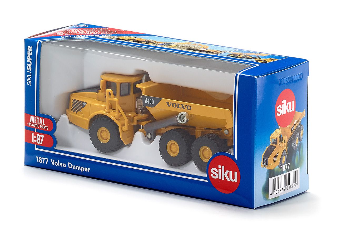 Siku 1877 1:87 Volvo A40D Articulated Dumper Truck - Toyworld NZ