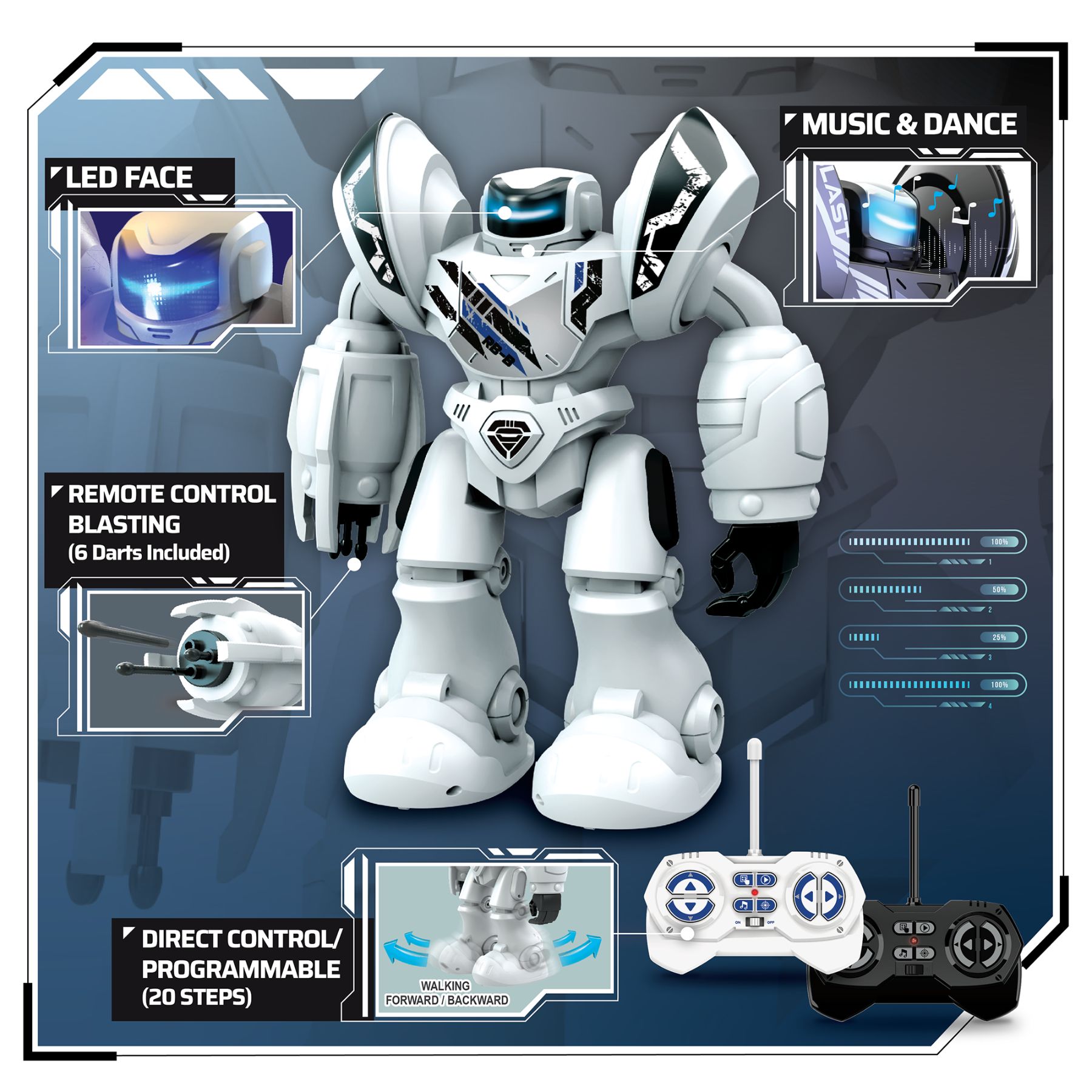 Silverlit Ycoo Robo Blast Assorted Styles