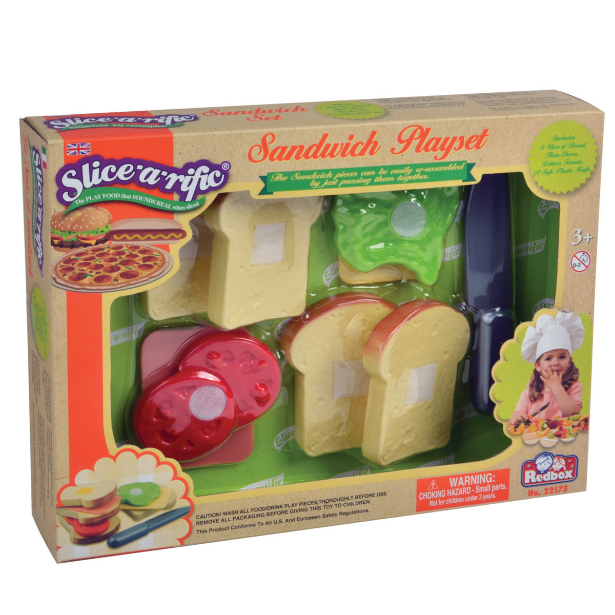 Slice-A-Rific Sandwich 9 Piece Playset