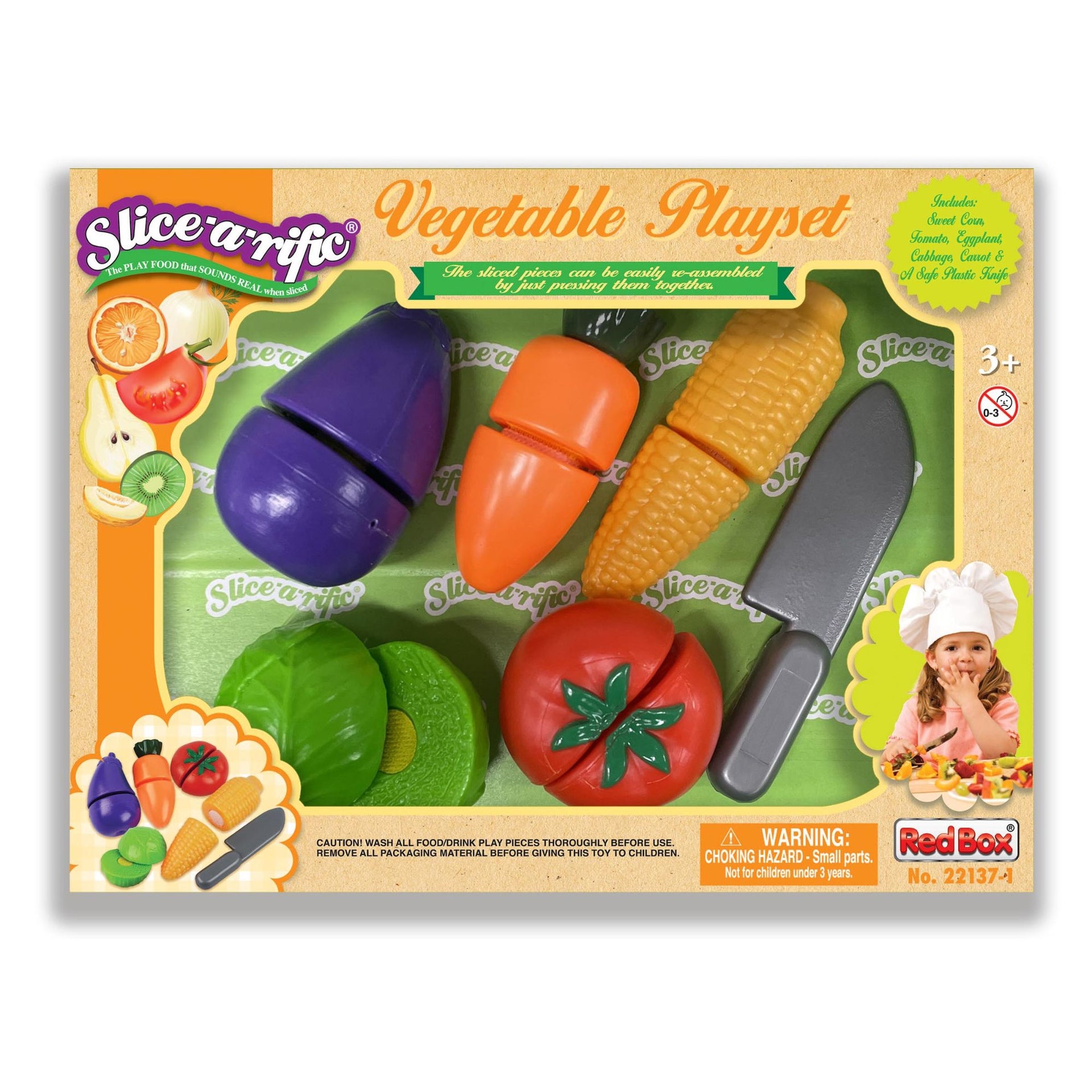 Slice-A-Rific Vegetable Piece Playset – Toyworld NZ