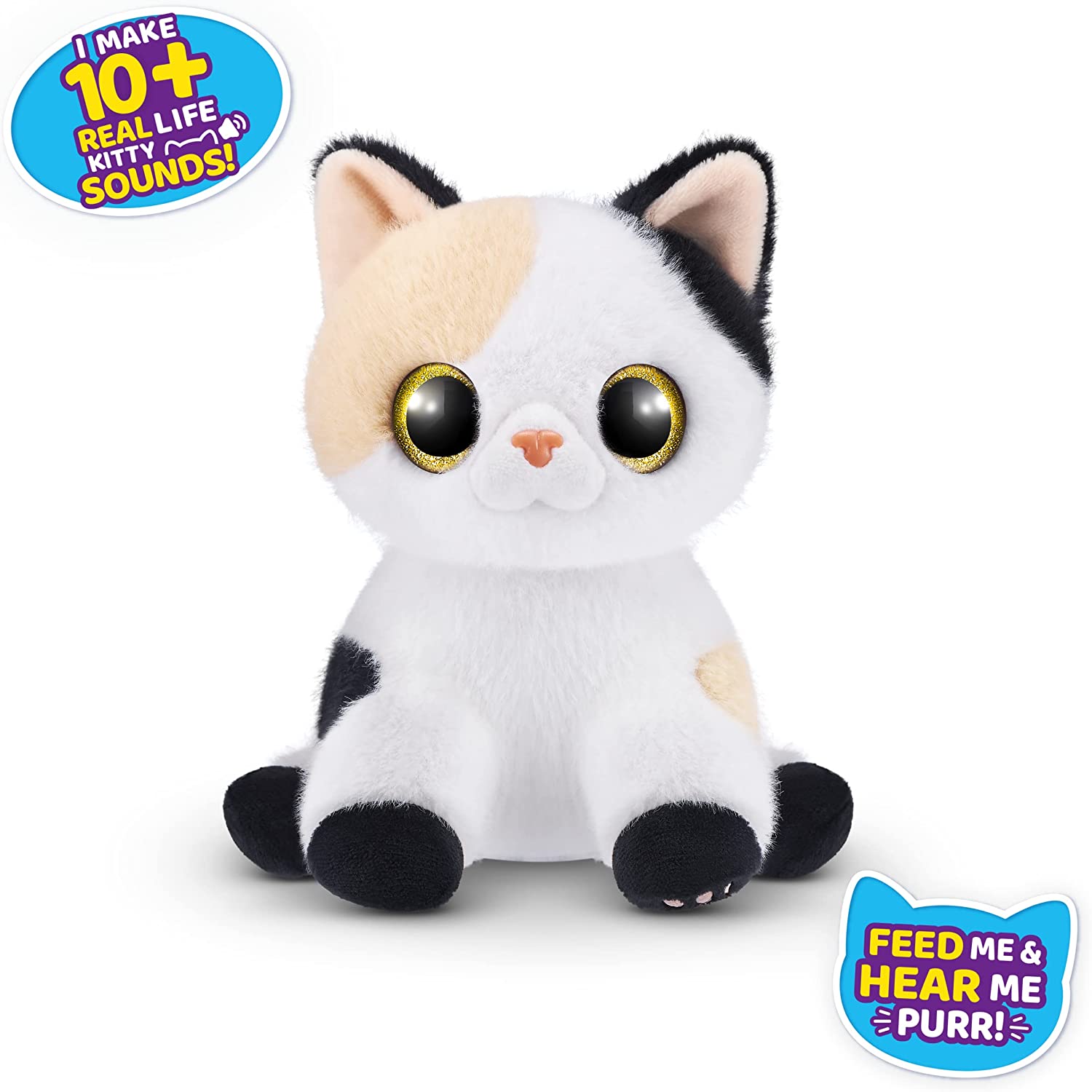 ZURU Pets Smitten Kittens Interactive Plush