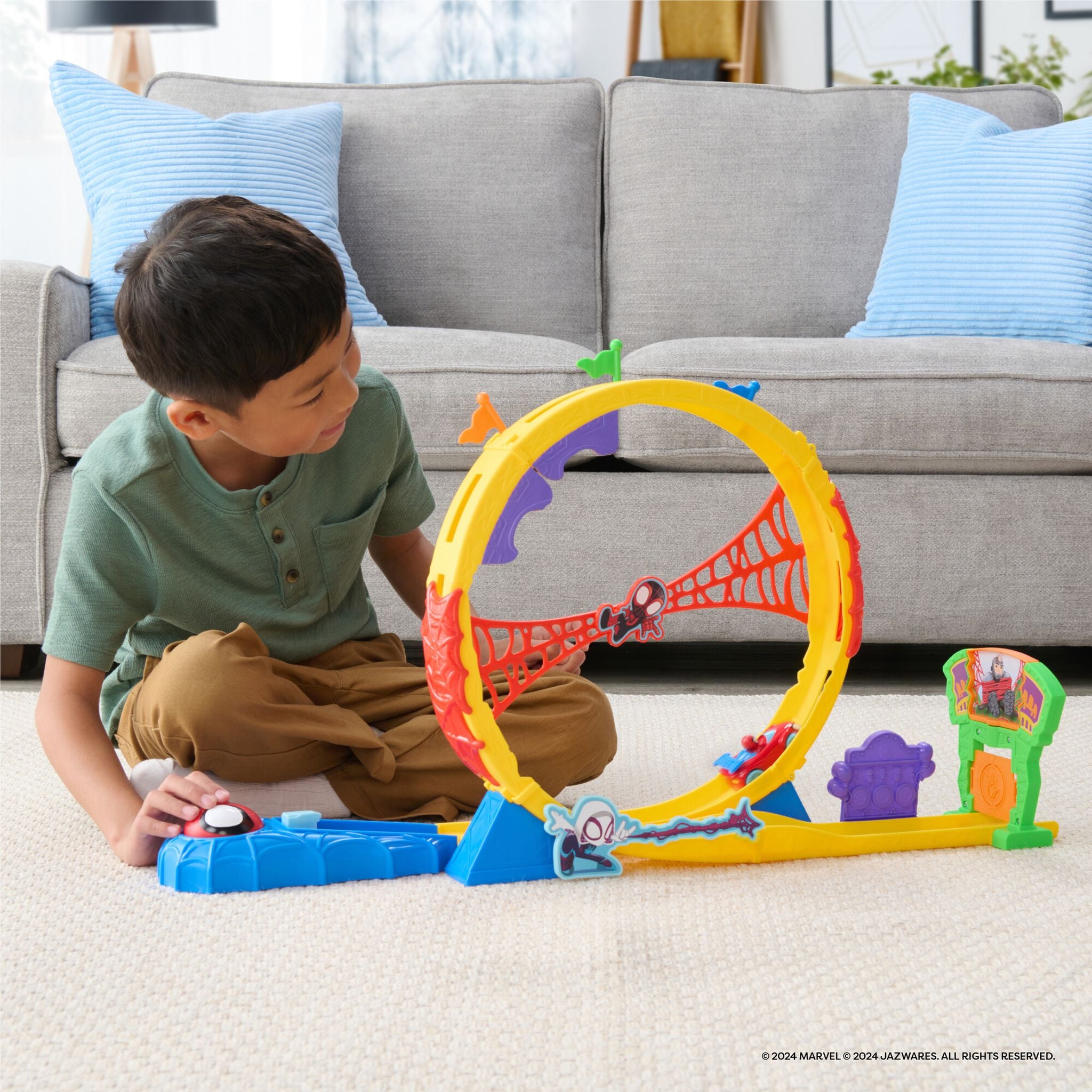 Spidey And His Amazing Friends Metals Super Loop Track Set