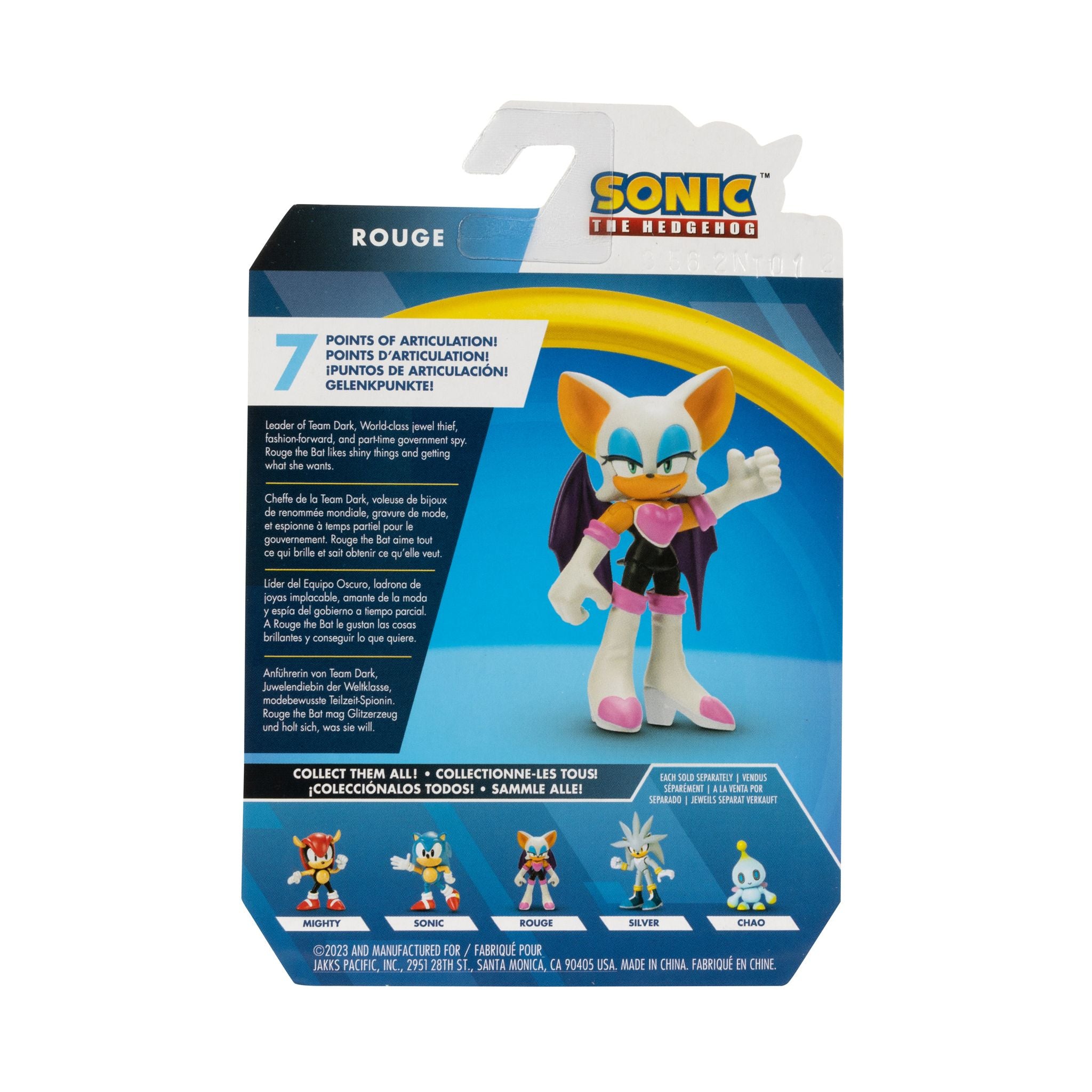 Sonic 2.5 Inch Figures Wave 13 - Classic Modern Rouge