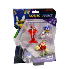 Sonic Prime Character Figure 3 Pack Assorted Styles