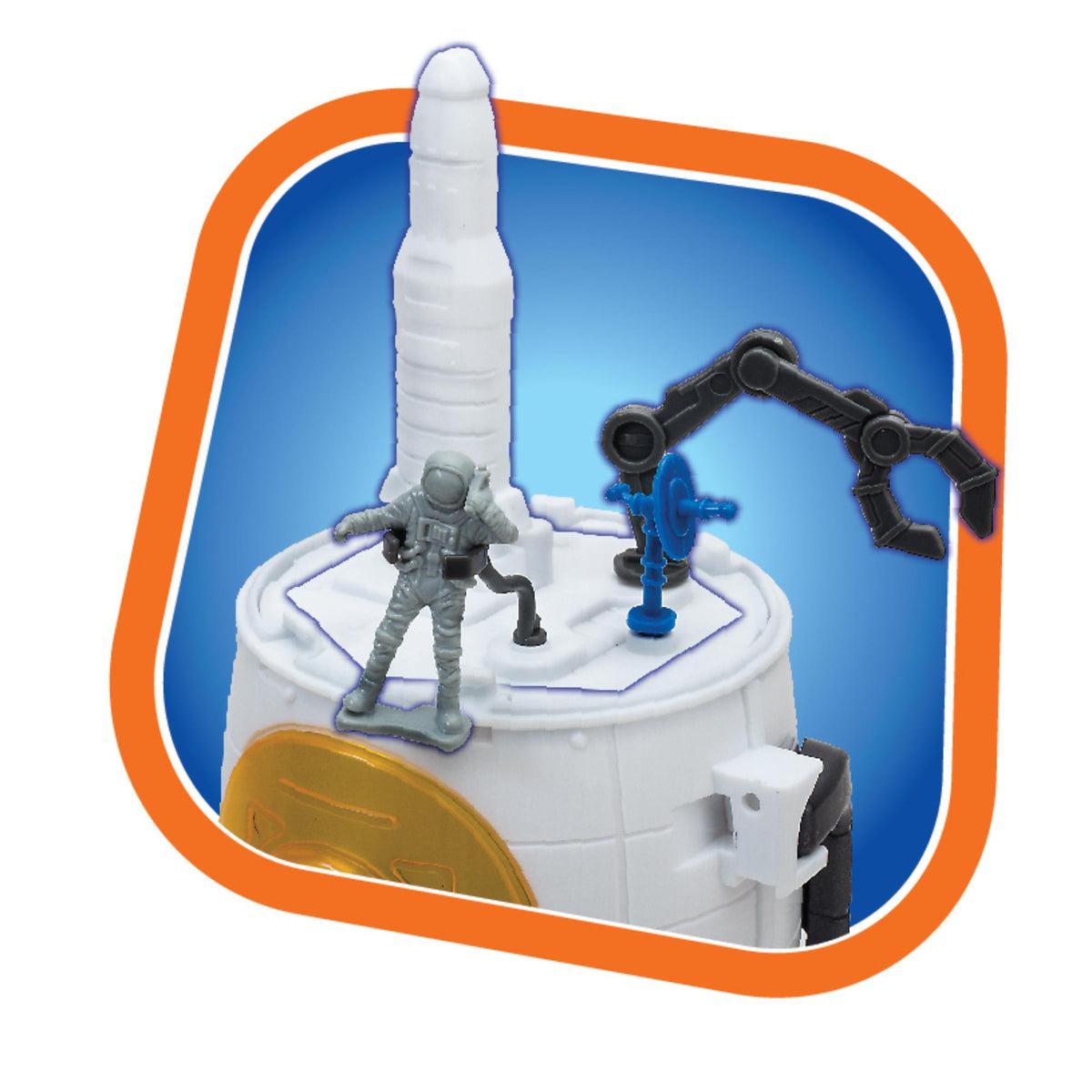 Bucket Master Spaceship Bucket 60 Pieces - Toyworld NZ