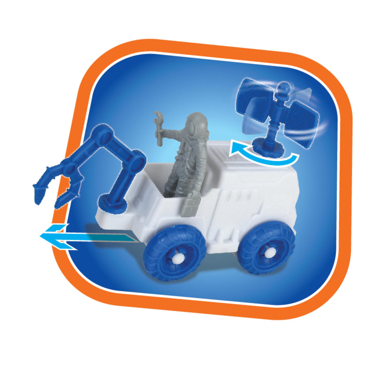 Bucket Master Spaceship Bucket 60 Pieces - Toyworld NZ