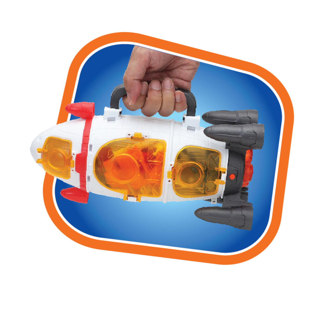 Bucket Master Spaceship Bucket 60 Pieces - Toyworld NZ