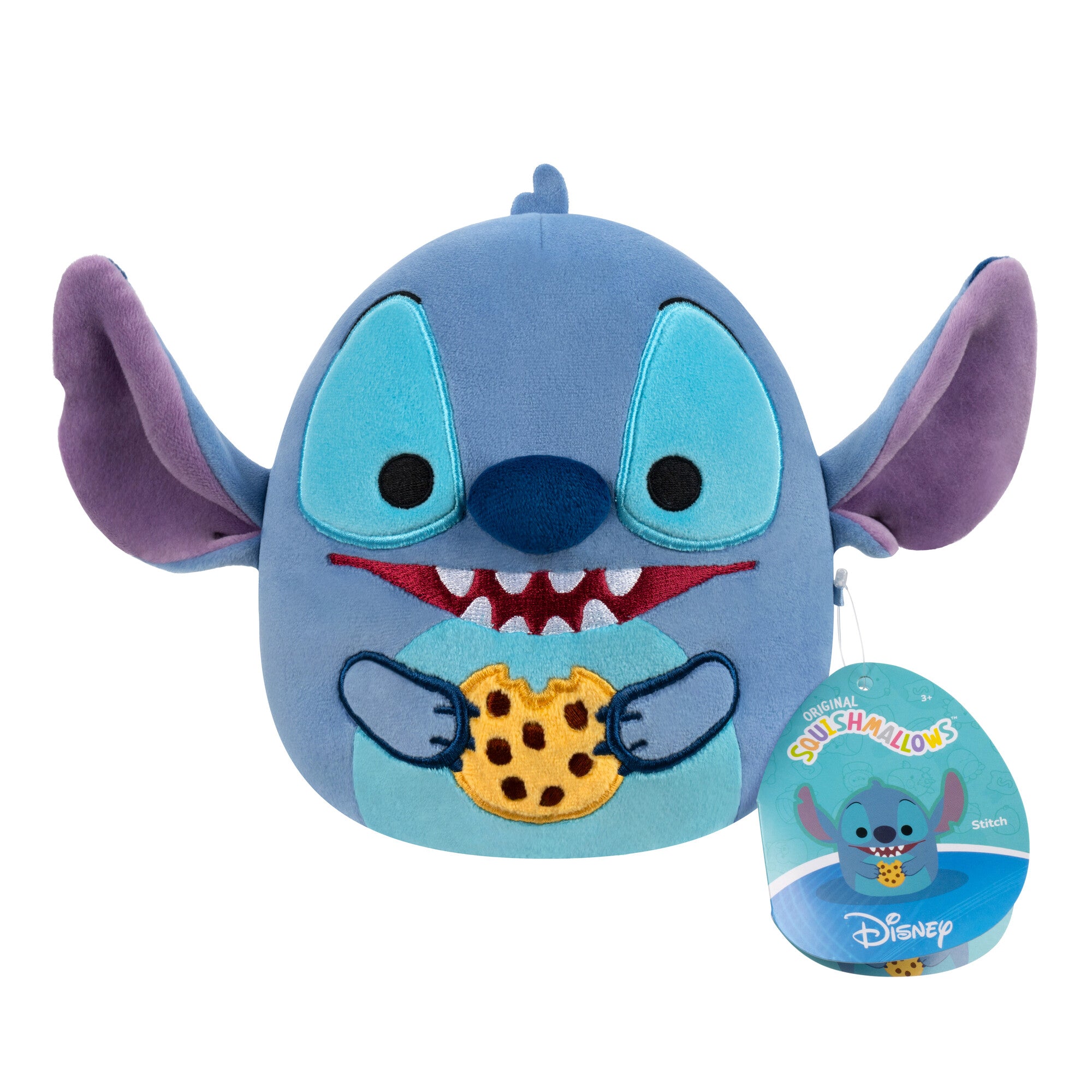 Squishmallows Disney Lilo & Stitch 10 Inch Stitch Eating a Cookie S26