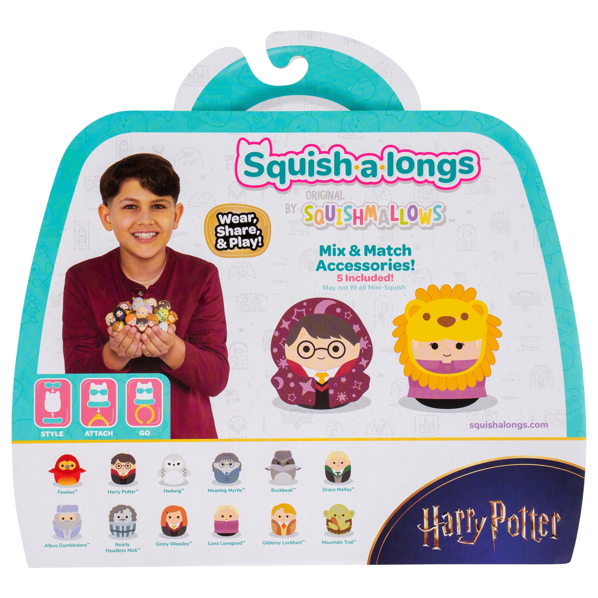 Squishmallows Squish-a-longs Harry Potter 12 Pack - Toyworld NZ
