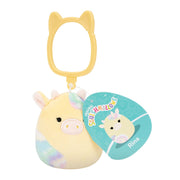 Squishmallows 3.5 Inch Clip On Plush Series 29 Rina Yellow Cow