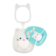 Squishmallows 3.5 Inch Clip On Plush Series 29 Zachariah Angora Cat