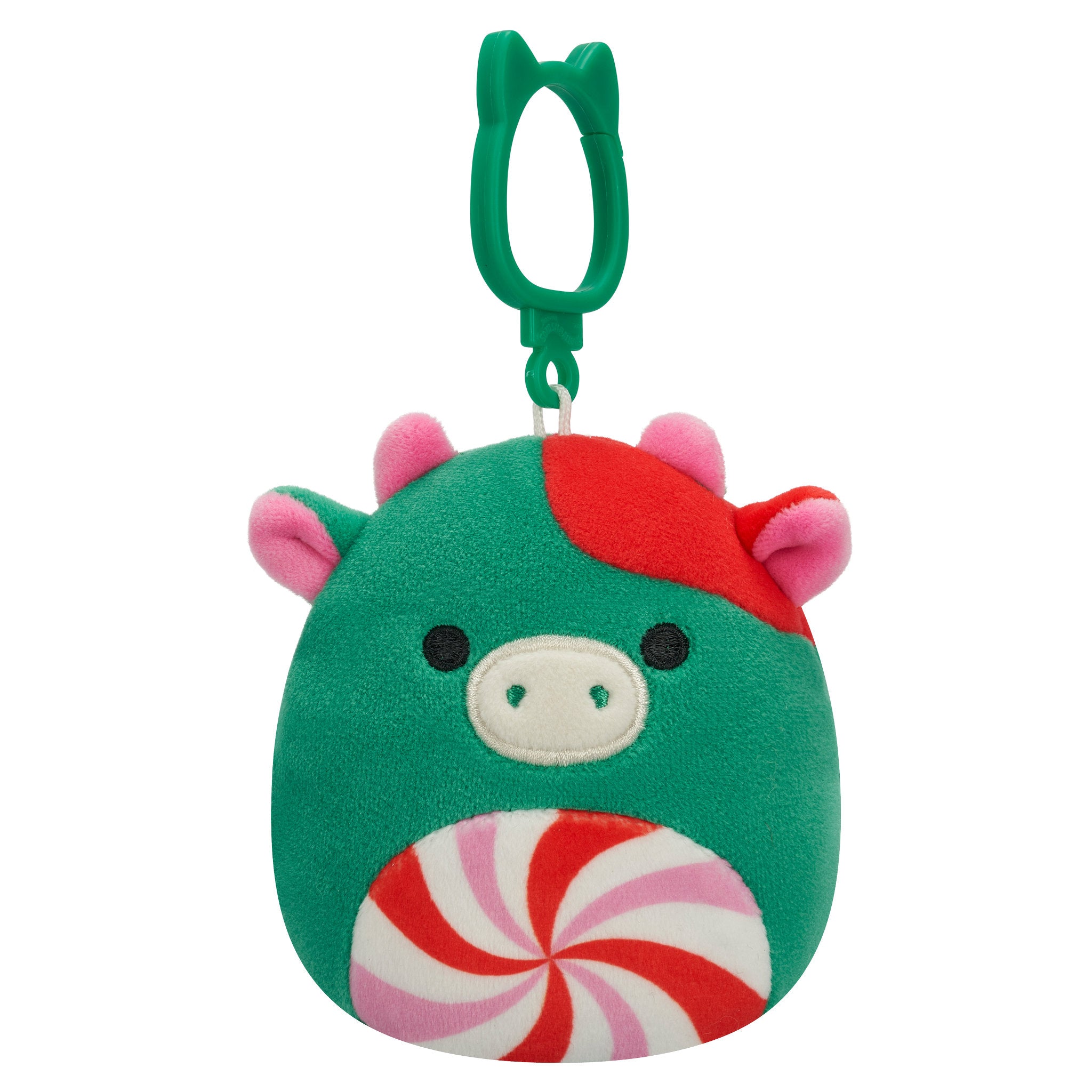 Squishmallows 3.5 Inch S27 Christmas Clip On Plush - Ruben
