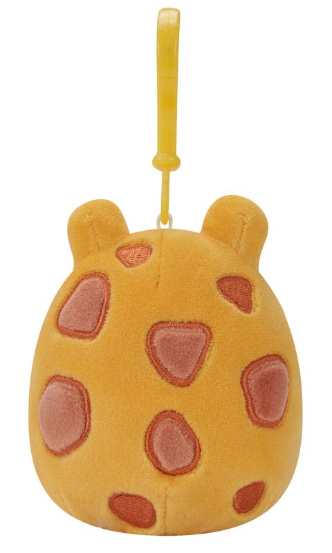 Squishmallows 3.5 Inch Plush  S15 Clip-On Leigh Orange Toad