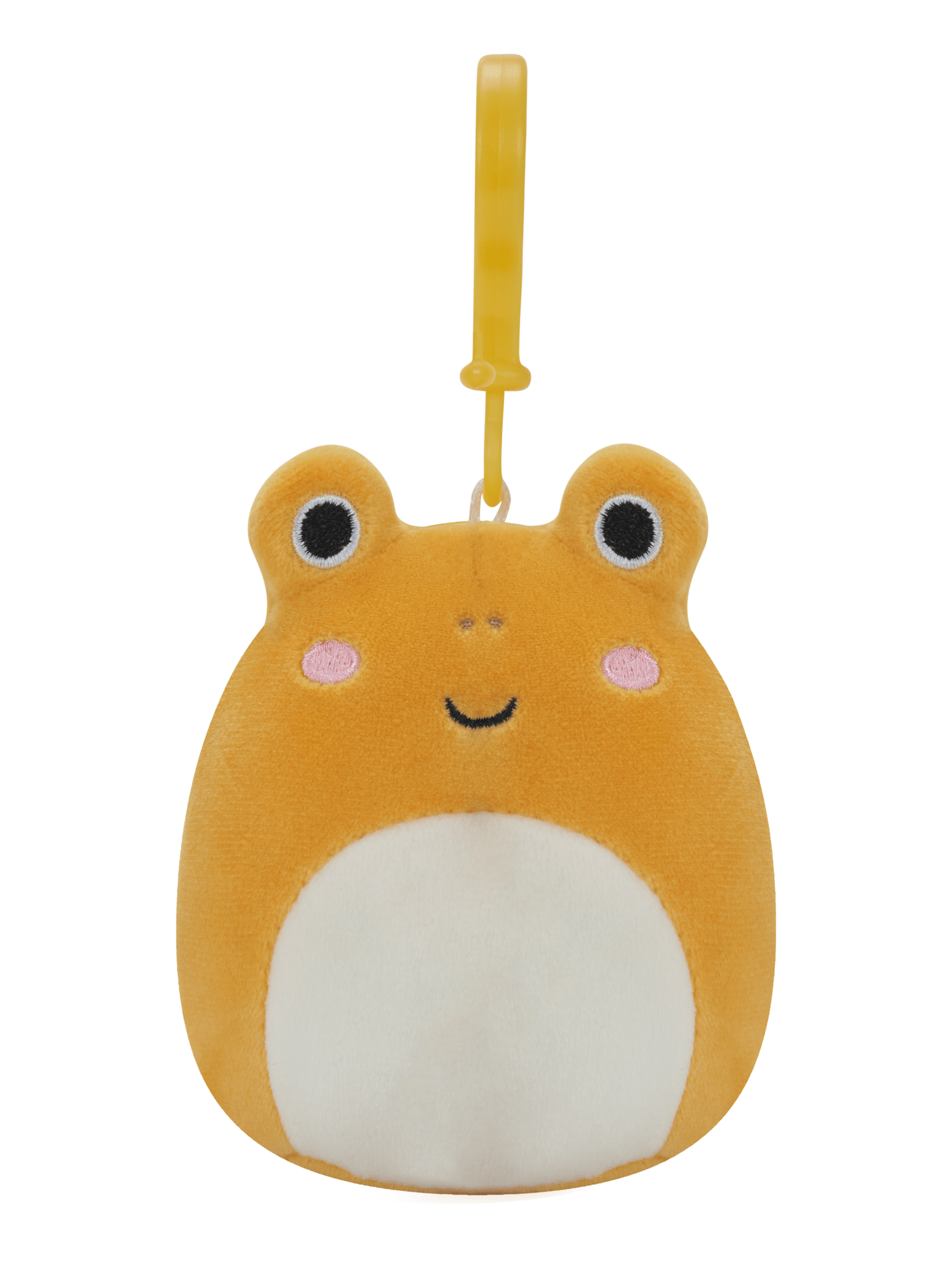 Squishmallows 3.5 Inch Plush  S15 Clip-On Leigh Orange Toad