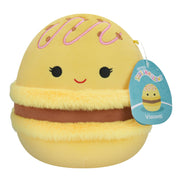 Squishmallows 7.5 Inch Plush  S16 Visconti Lemon And Chocolate Macaron