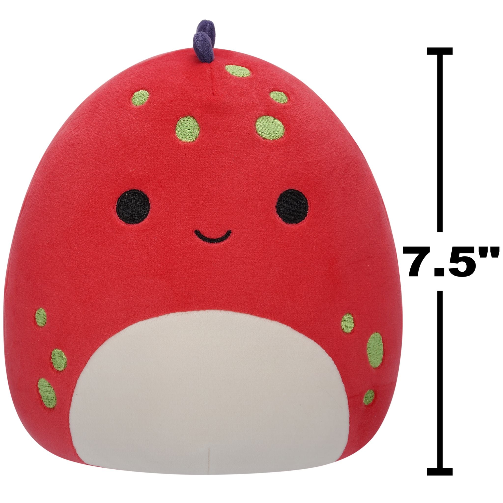 Squishmallows 7.5 Inch Plush Dolan Red Dino