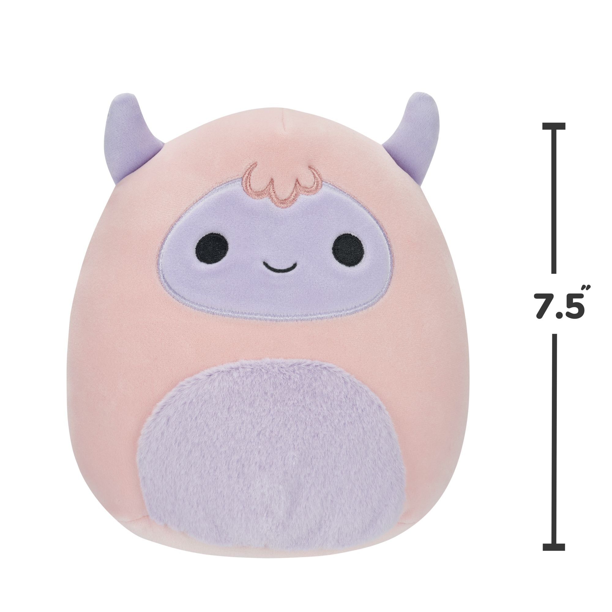 Squishmallows 7.5 Inch Plush Ronalda Pink And Purple Yeti