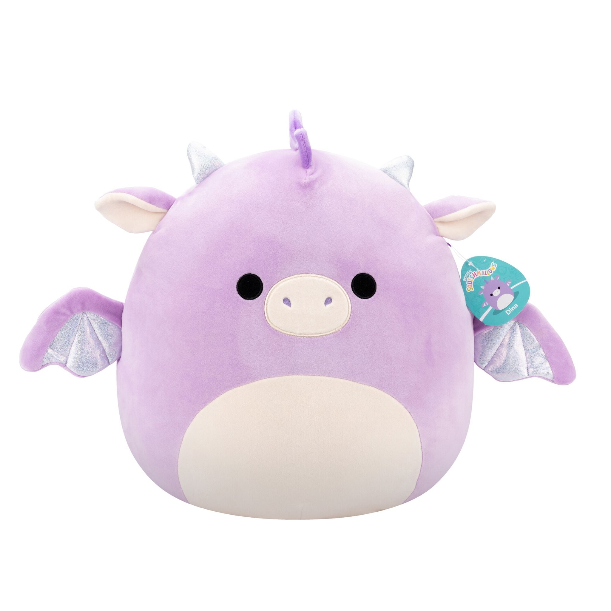 Squishmallows 16 Inch Plush Series 23 Dina The Purple Dragon