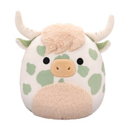 Squishmallows 16 Inch Series 25 Celestino The Sage Green Spotted Highland Cow