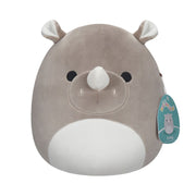 Squishmallows 7.5 Inch Plush S16 Irving Grey Rhino