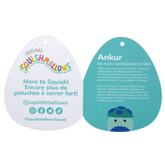 Squishmallows 12 Inch Plush Ankur Teal Mushroom