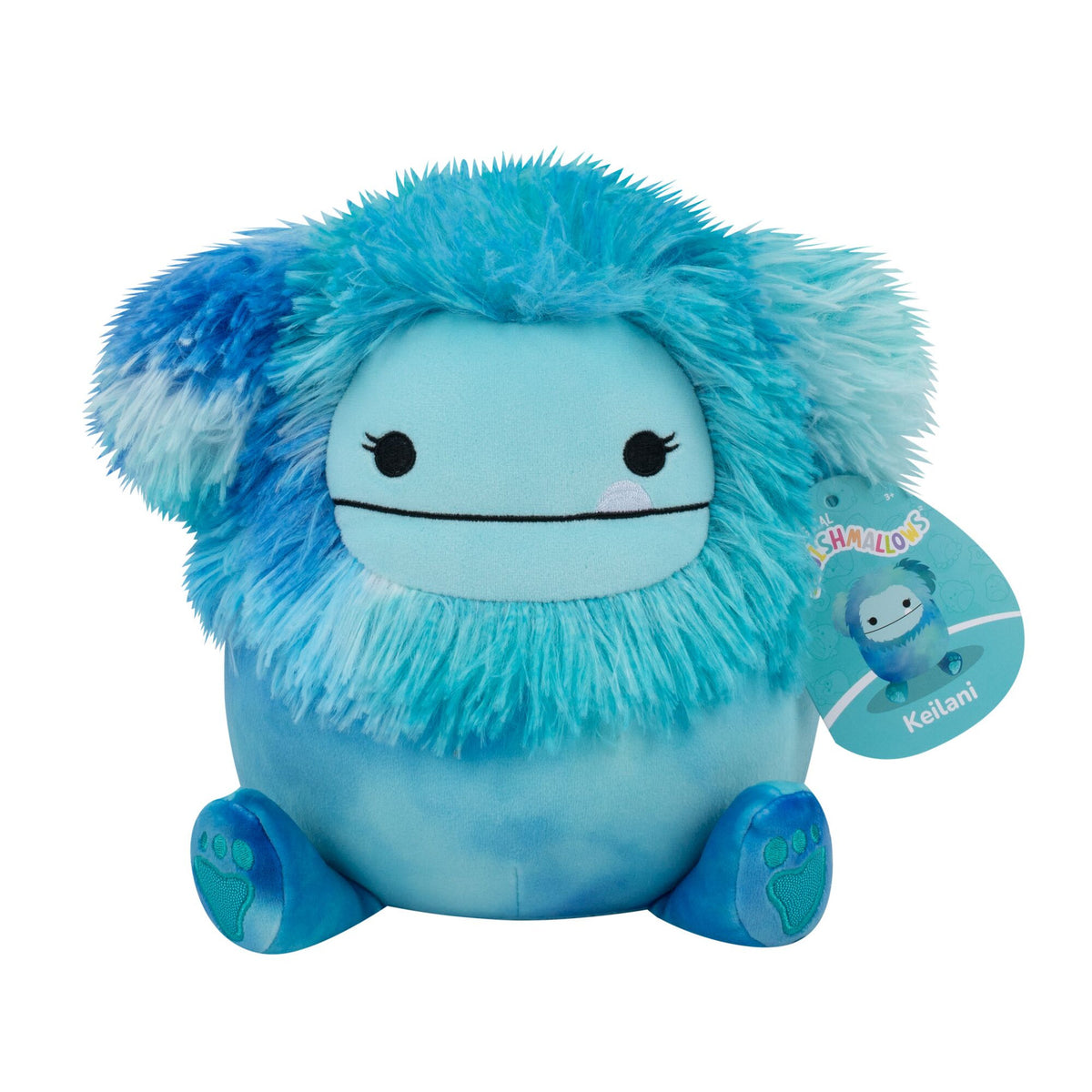 Squishmallows 7.5 Inch Series 32  Teal Tie-Dye Bigfoot
