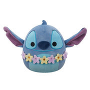 Squishmallows 6.5 Inch Disney Series 25 Stitch Stitch Wearing Lei