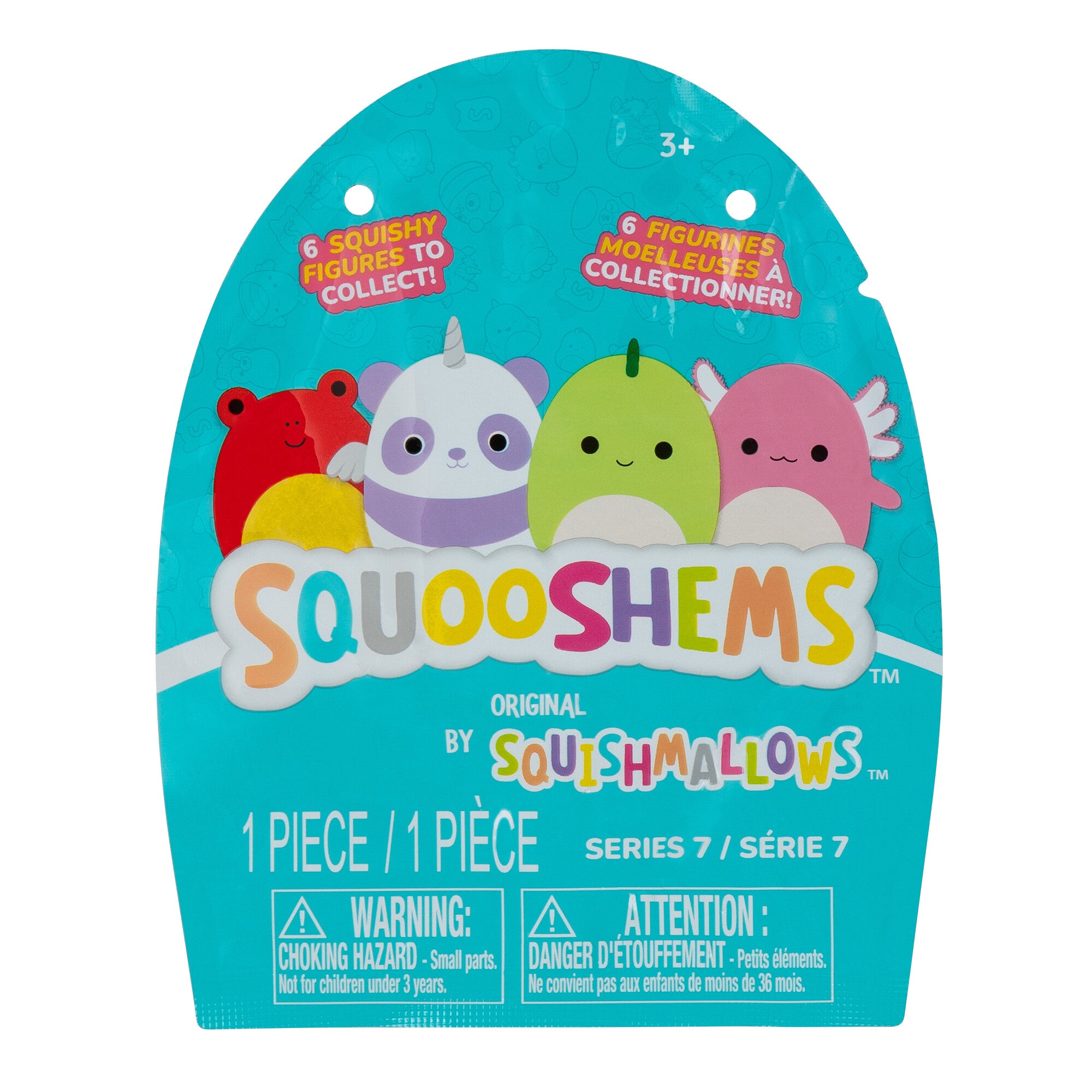 Squishmallows 2.5 Inch Squooshems Series 7 Blind Pack Assortment
