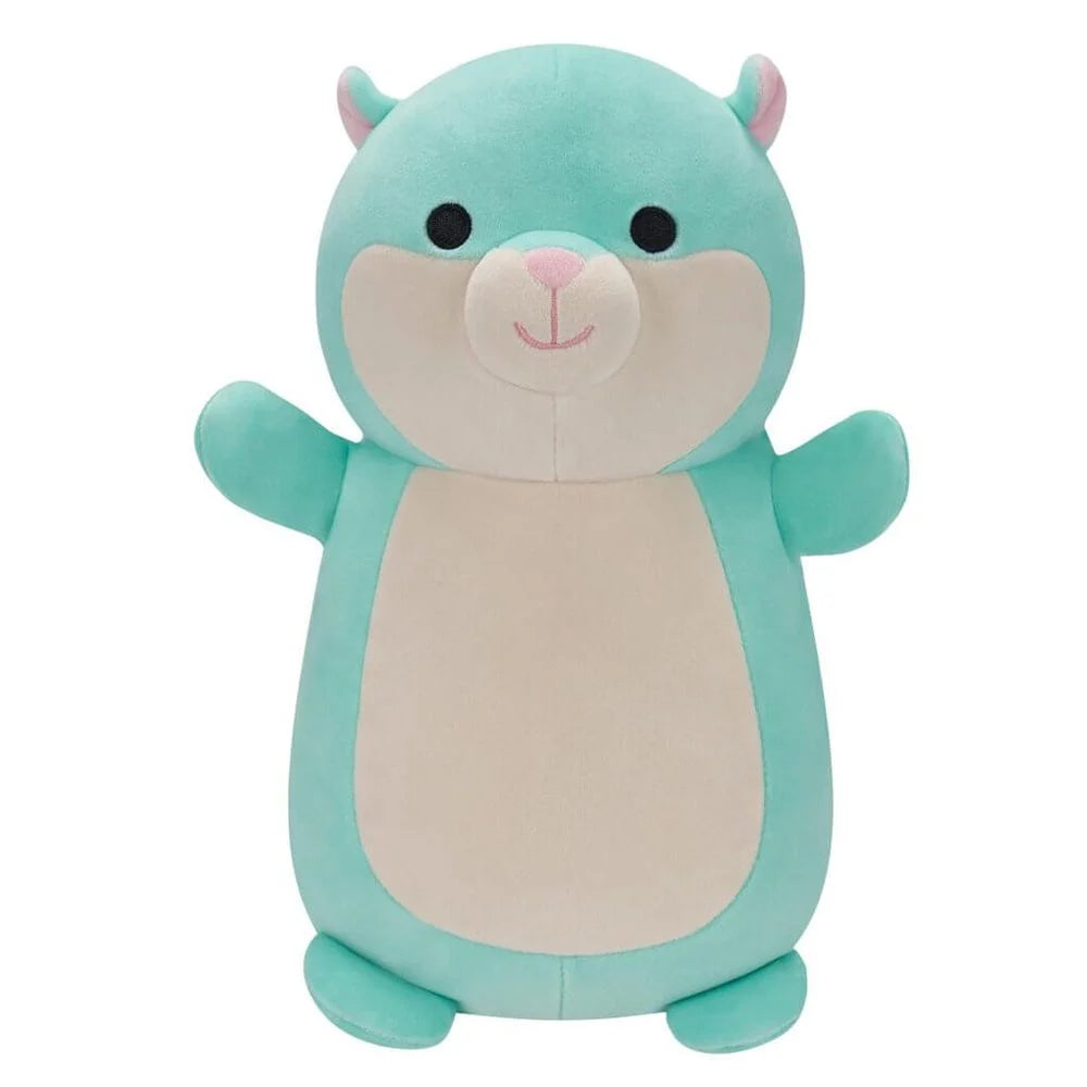 Squishmallows Hugmees Squad 14 Inch Plush  Hobart The Teal Hamster