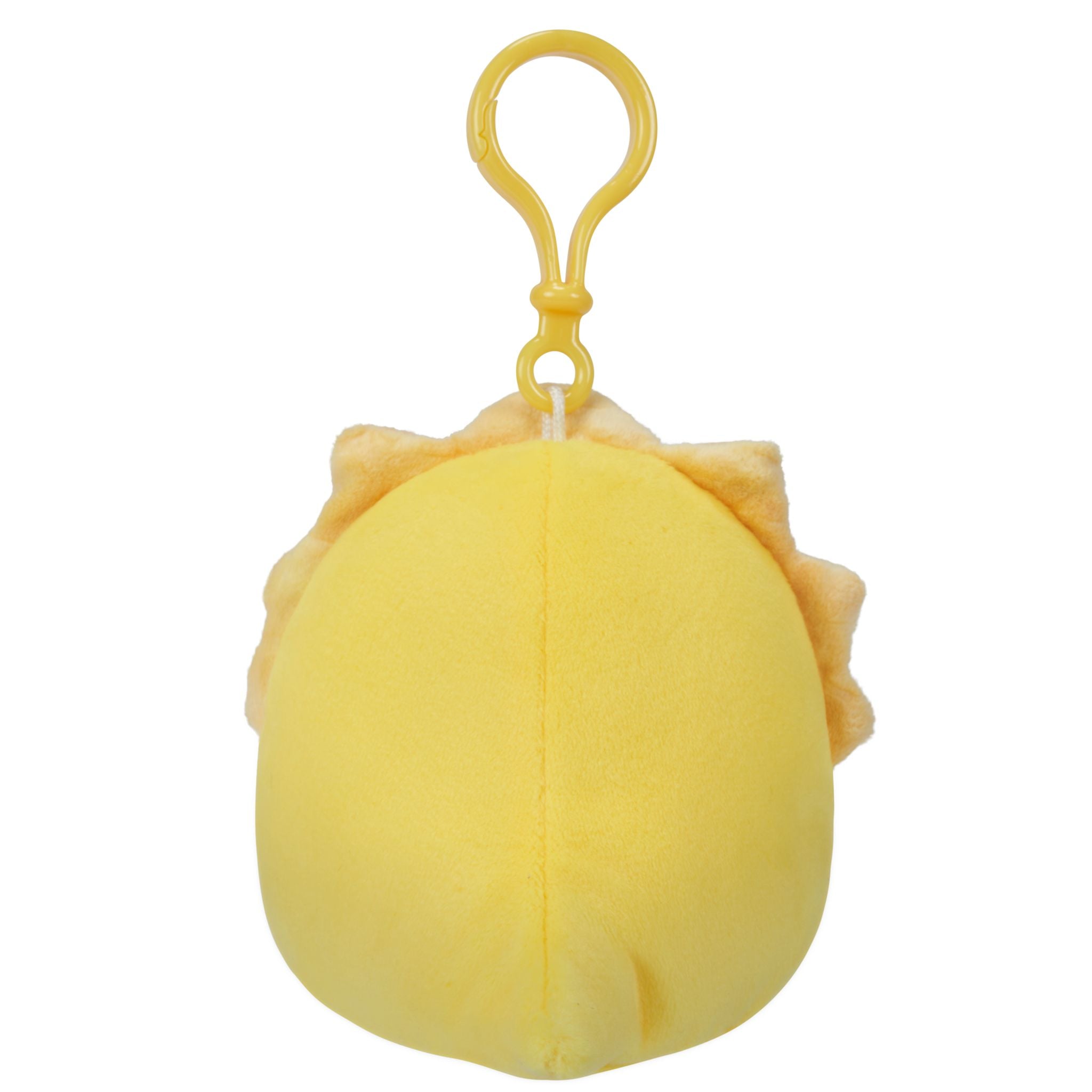 Squishmallows 3.5 Inch Plush Clip-On Lancaster The Yellow Triceratops