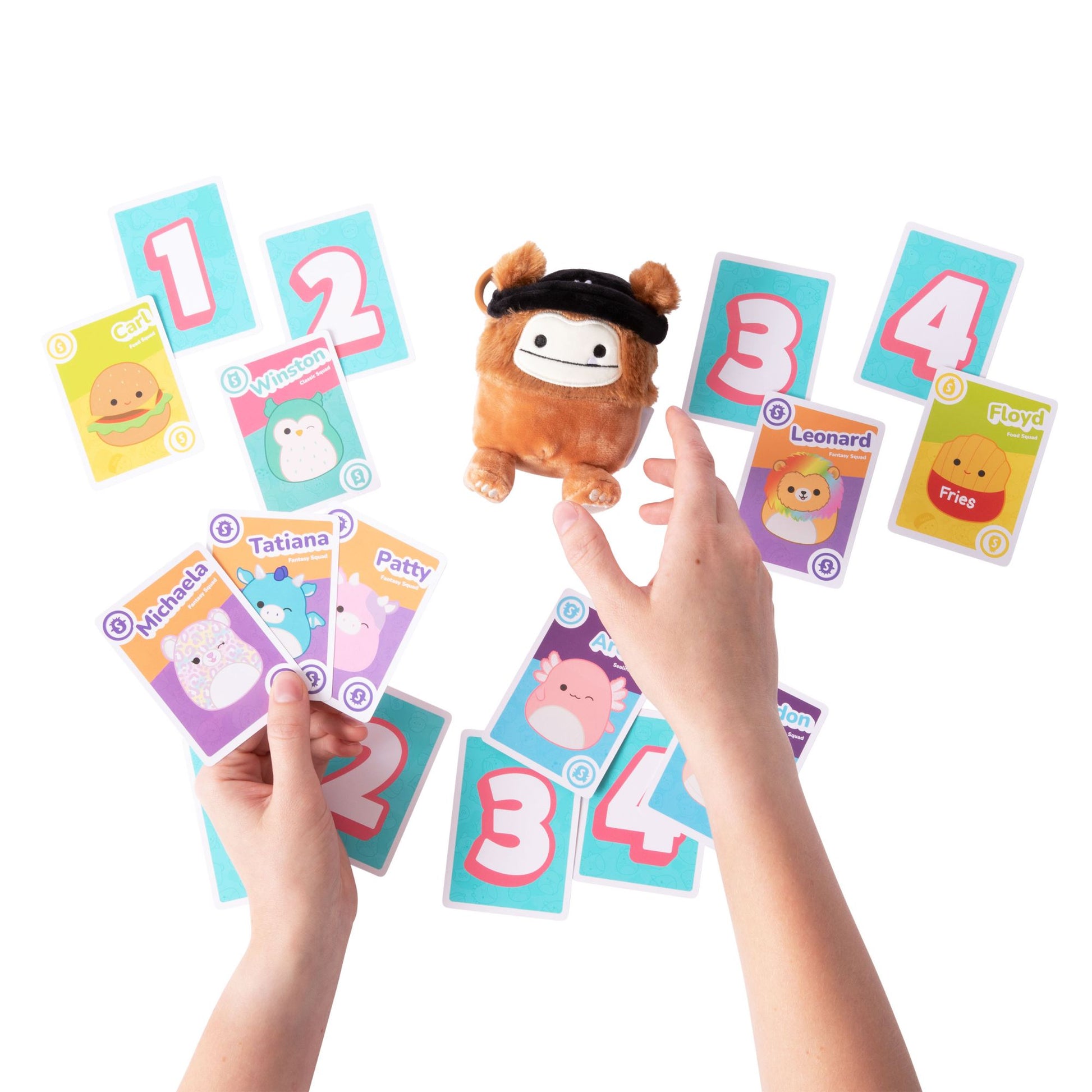 Squishmallows Squads Take 4 Card Game - Toyworld NZ