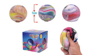 SQUISHY MARBLE DESIGN STRESS BALL ASSORTED STYLES