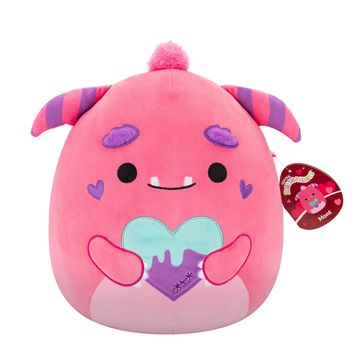 Squishmallows 12 Inch Valentines Mont The Monster