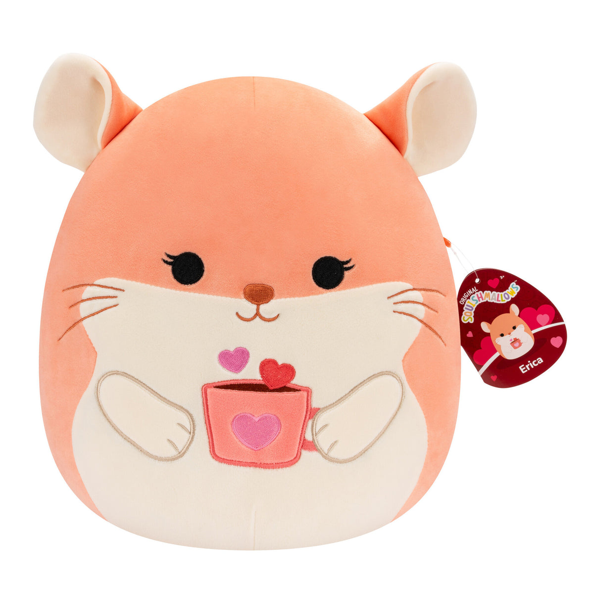 Squishmallows 12 Inch Valentines Erica The Cincila