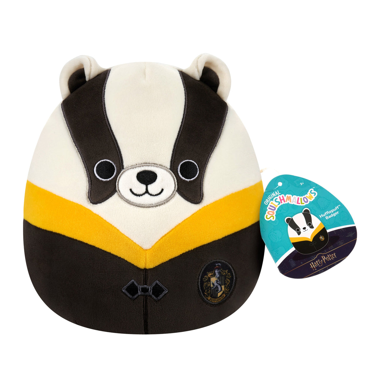 Squishmallows Original 8 Inch Harry Potter Series 24 Plush Huffle Puff Badger