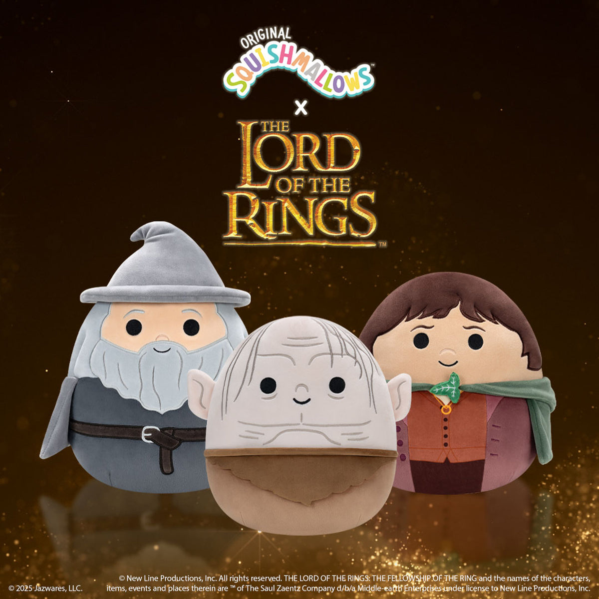 Squishmallows 8 Inch Series 24 Lord of The Rings Gollum
