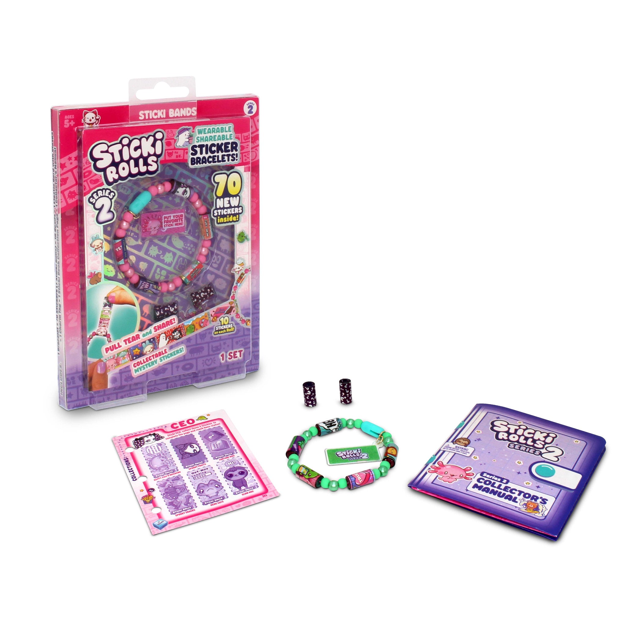 Sticki Rolls Series 2 Sticki Bands Single Set – Toyworld NZ