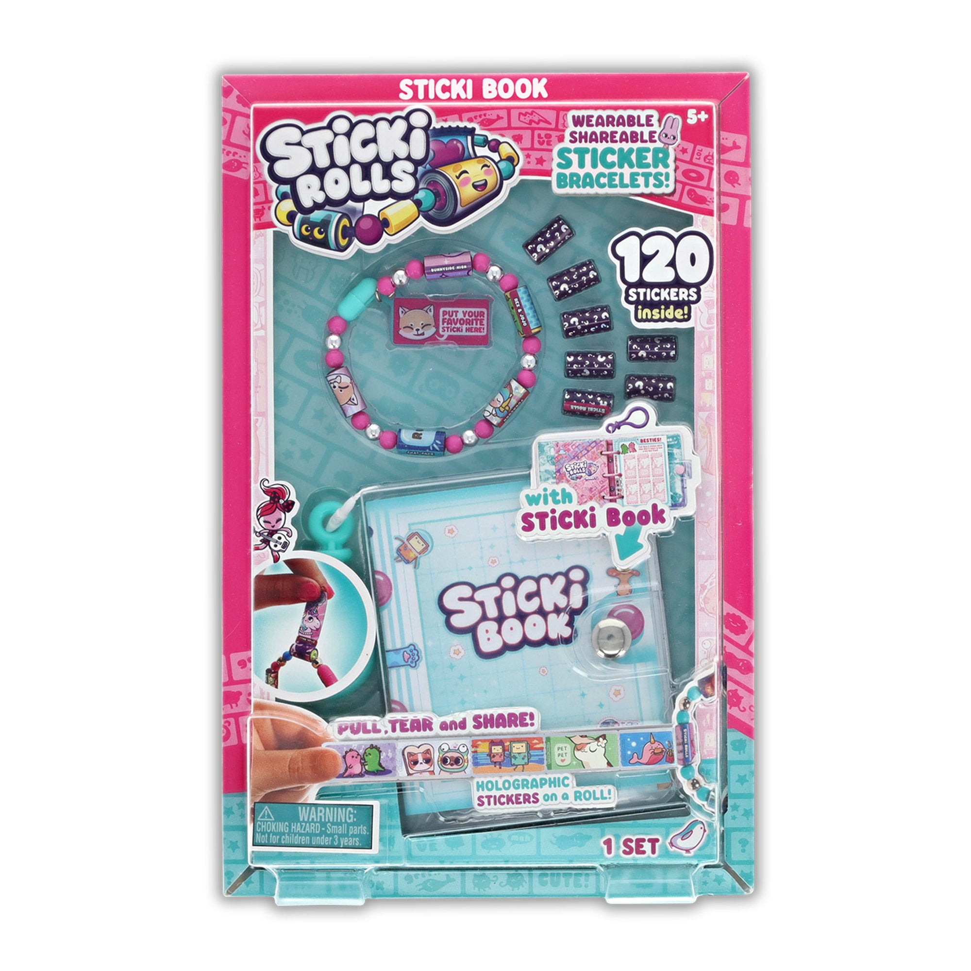 Sticki Rolls Series 1 Sticki Book Pack