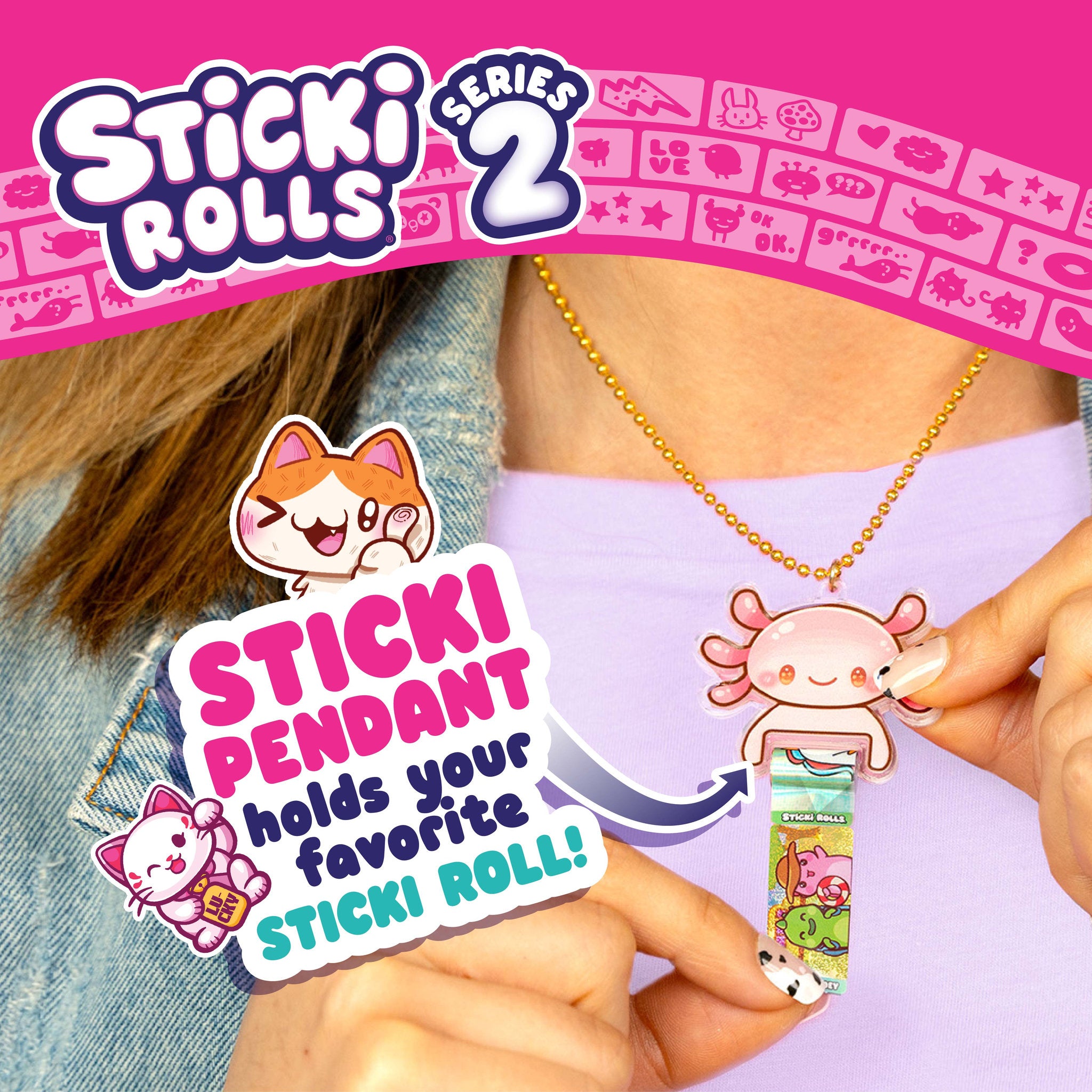 Sticki Rolls S2 Sticki Pendant