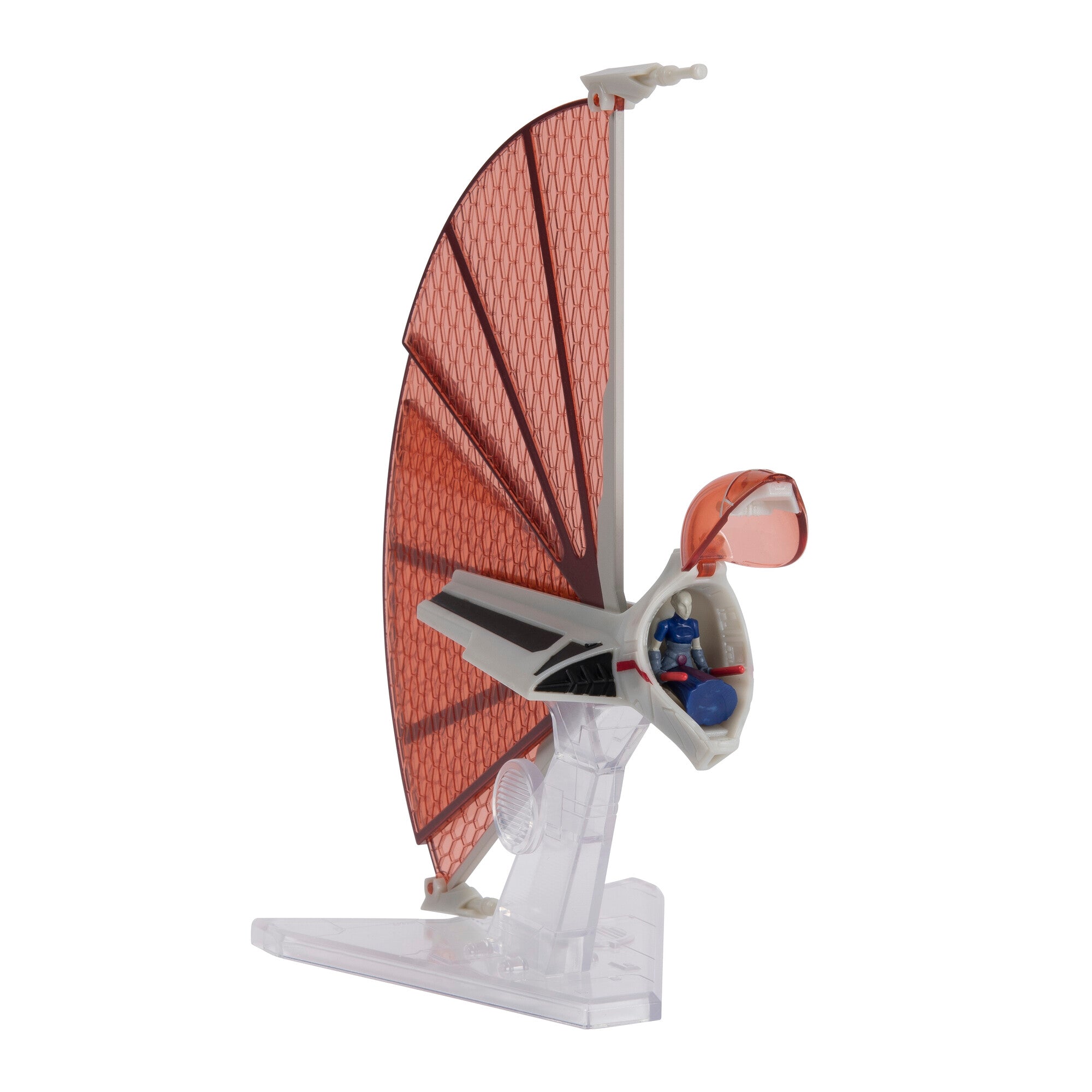 Star Wars 3 Inch Vehicle & Figure Micro Galaxy Squadron 0011 Asajj Ventress's Ginivex Starfighter